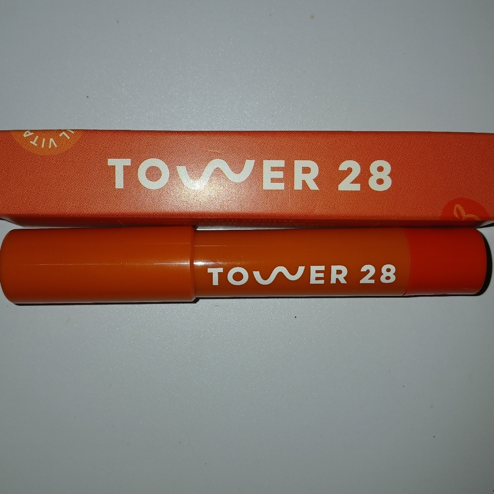 Tower 28 Tinted Lip Balm Name: Squeeze, NIB FULL SIZE